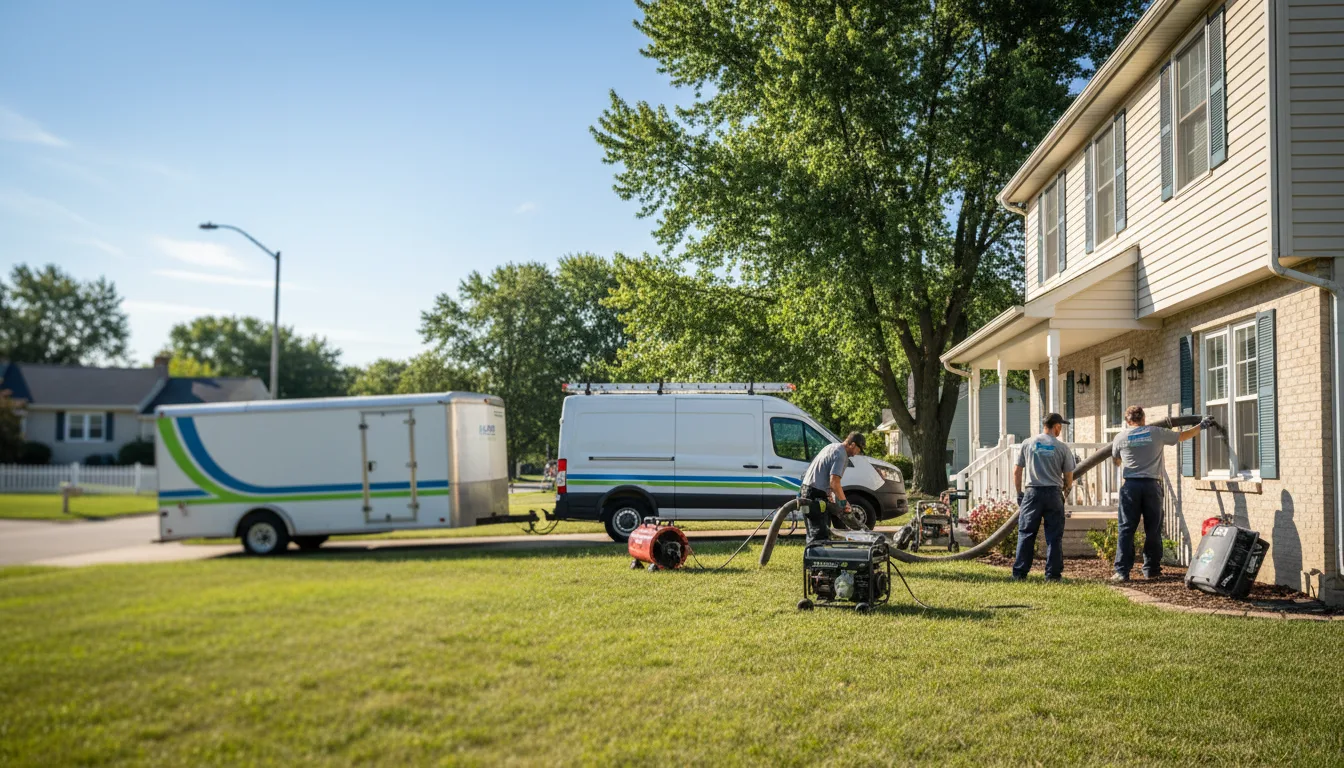 Flooded Basement Restoration And Cleanup With Repair in Browns Valley, MN near me